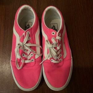 Hot pink vans